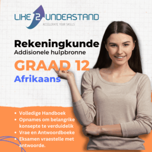 Volle Kursus - Graad 12 Rekeningkunde